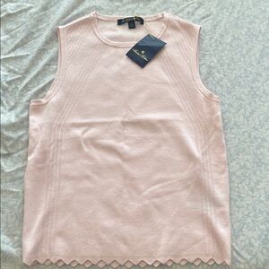 Brooks Brothers Light Pink Tank Top size S